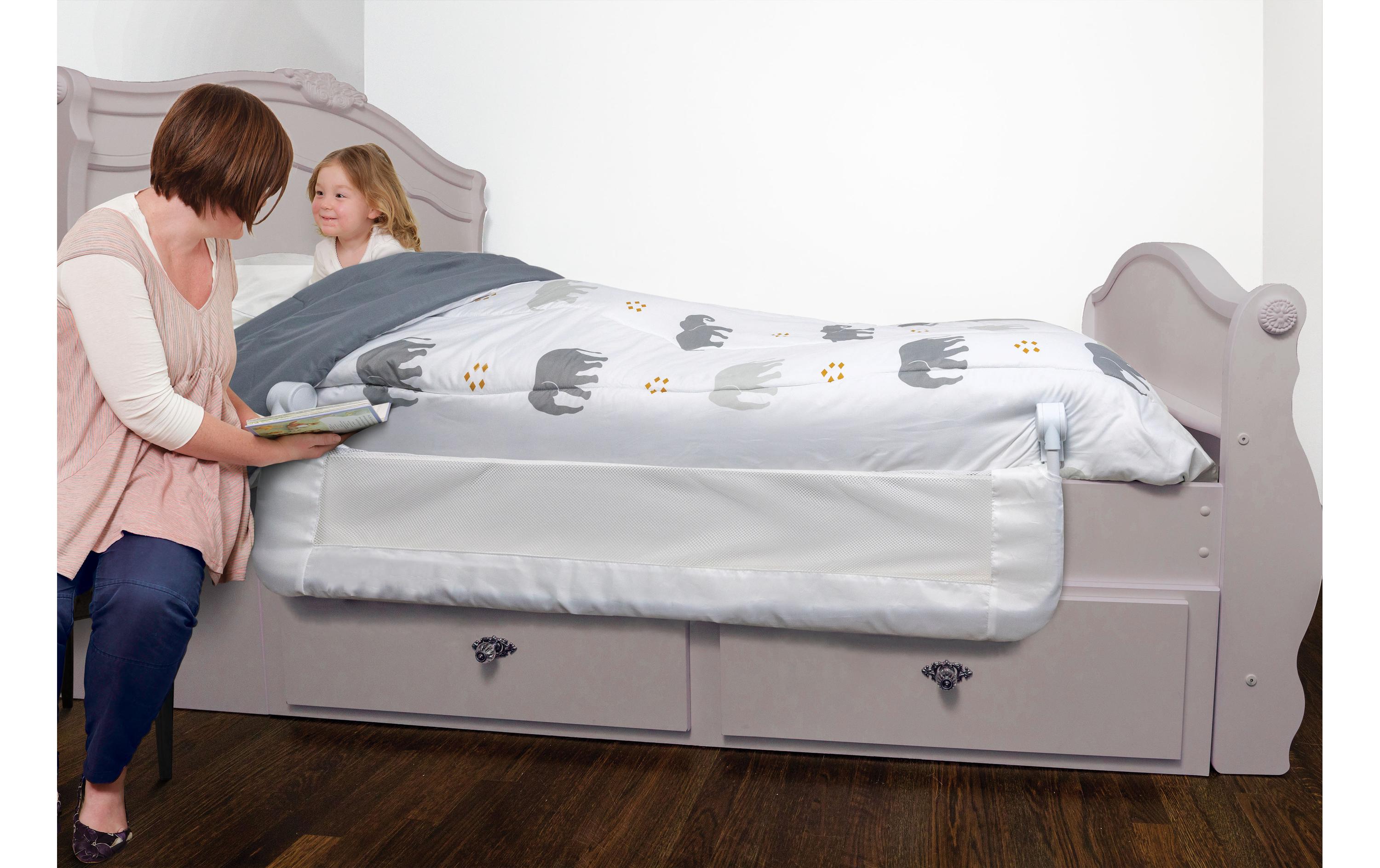 Bettgitter Nicole Weiss 150 x 50 cmBettgitter mit hohem Fallschutz