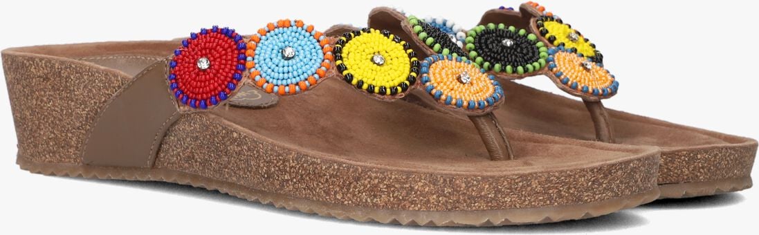 LAZAMANI taupe lazamani slippers 75.455