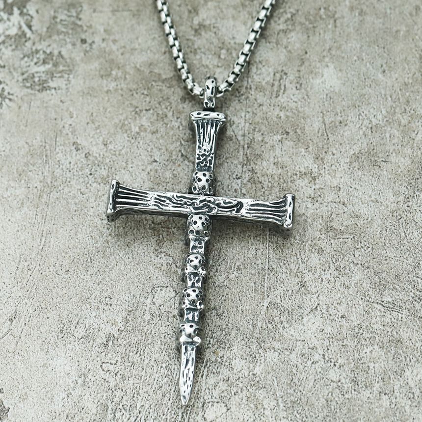 Sigil - Schedelkruis ketting / bedel