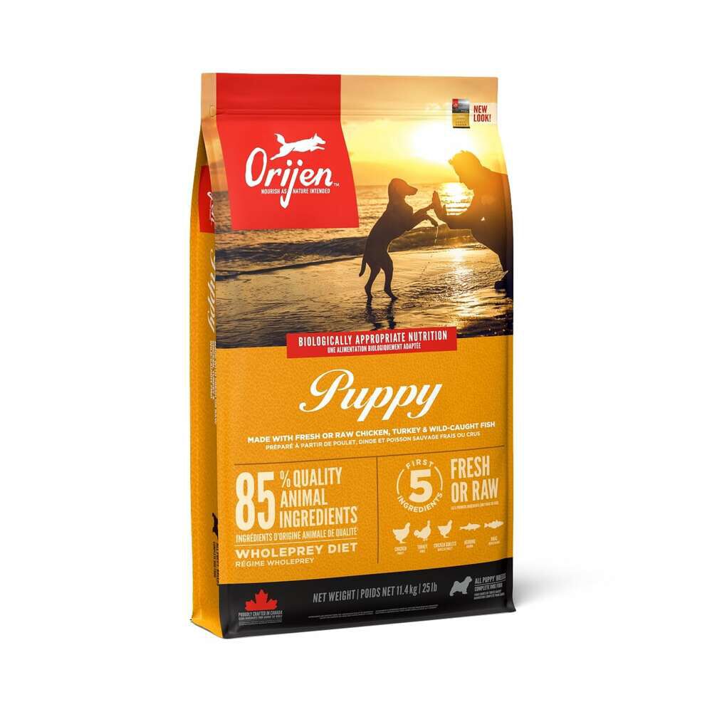 Orijen Puppy Whole Prey - Hondenvoer - 11.4 Kilogram - kip