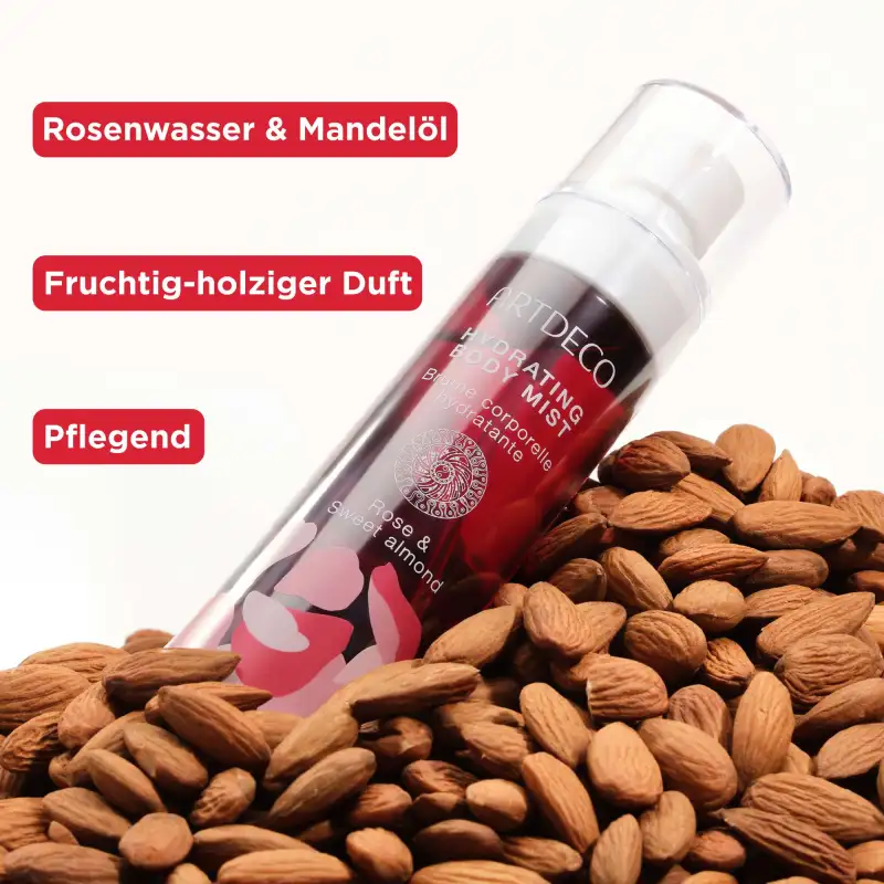 Hydrating Body Mist – Rose & Sweet Almond
