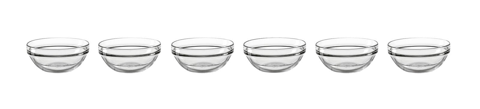 montana Schale :TREND 6er Set 12 cm 170 ml transparent