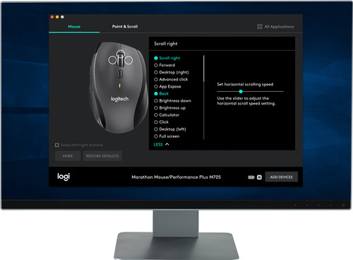 Logitech Wireless Mouse M705