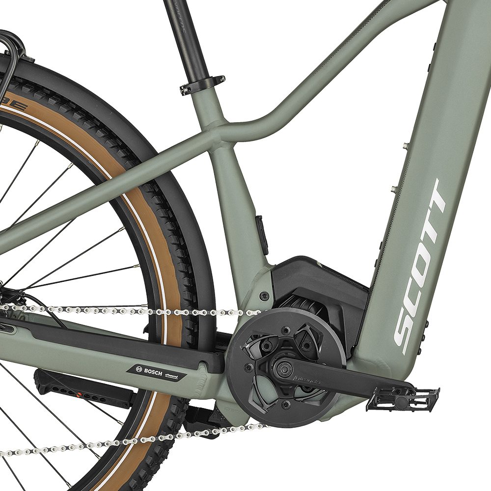 Scott Axis eRIDE 10 Lady E-MTB Hardtail highland green