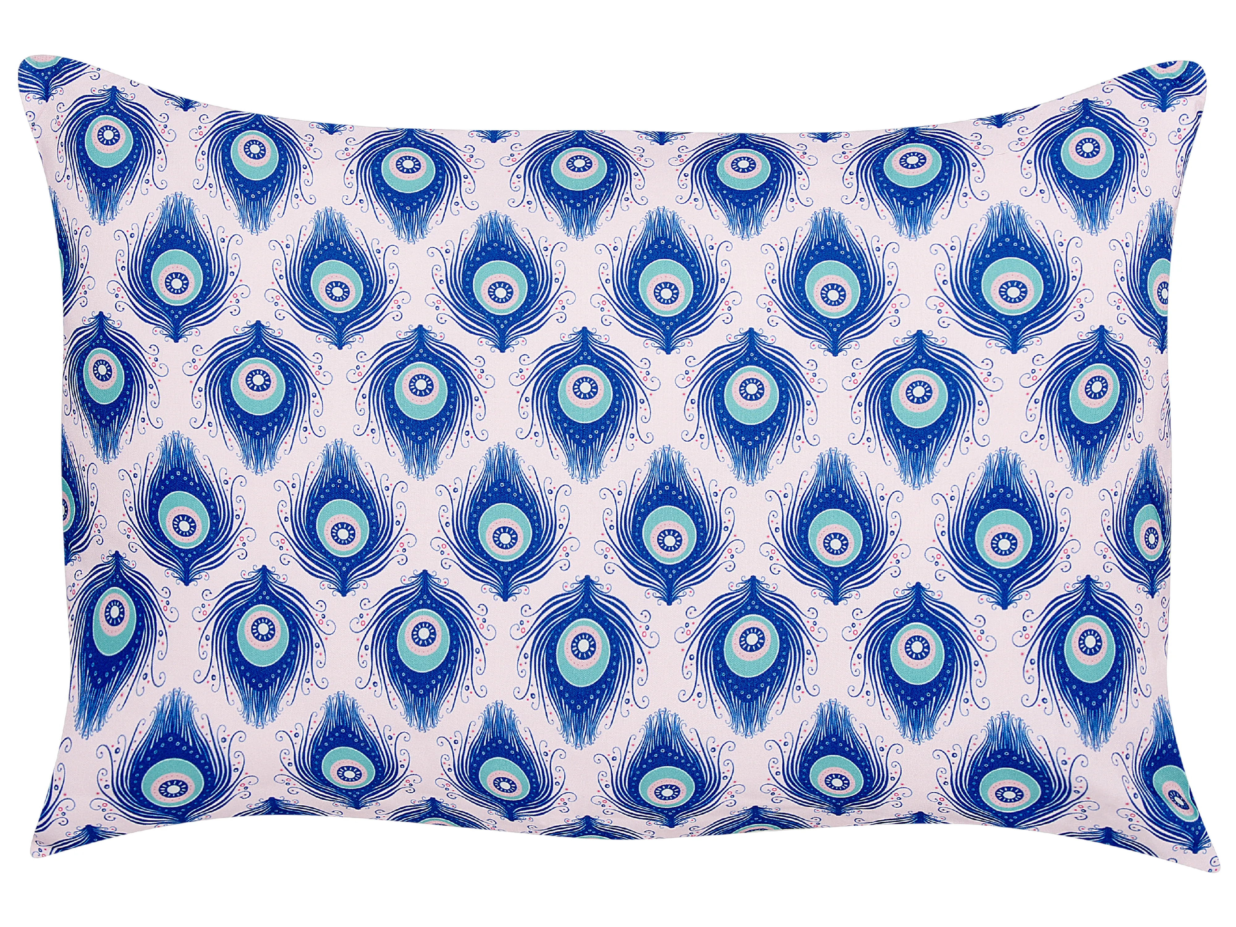 Set van 2 tuinkussens CERIANA dierenprint 40 x 60 cm Blauw