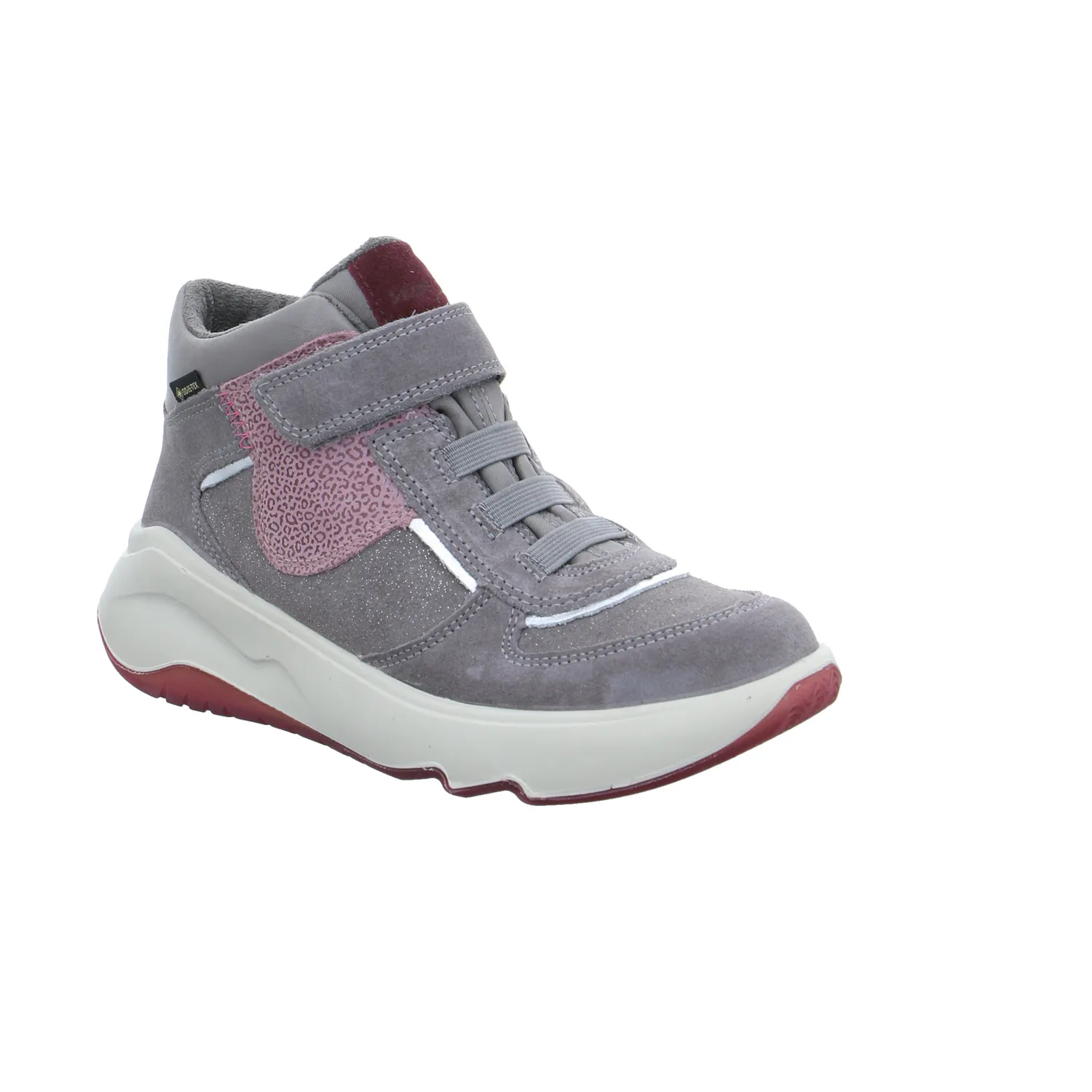 SUPERFIT Jugend-Boot Hellgrau Textil  Sneaker high