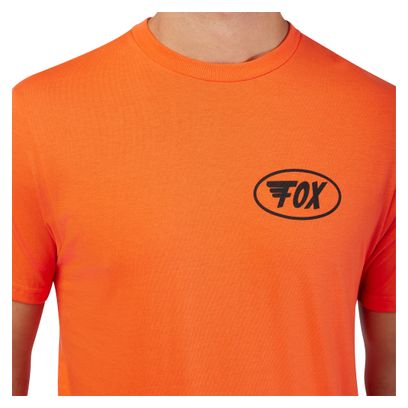 T-shirt Manches Courtes Fox Wing Premium Orange Homme