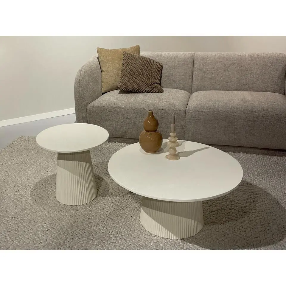 Livingfurn - Salontafel - Patrice 50cm - Beige