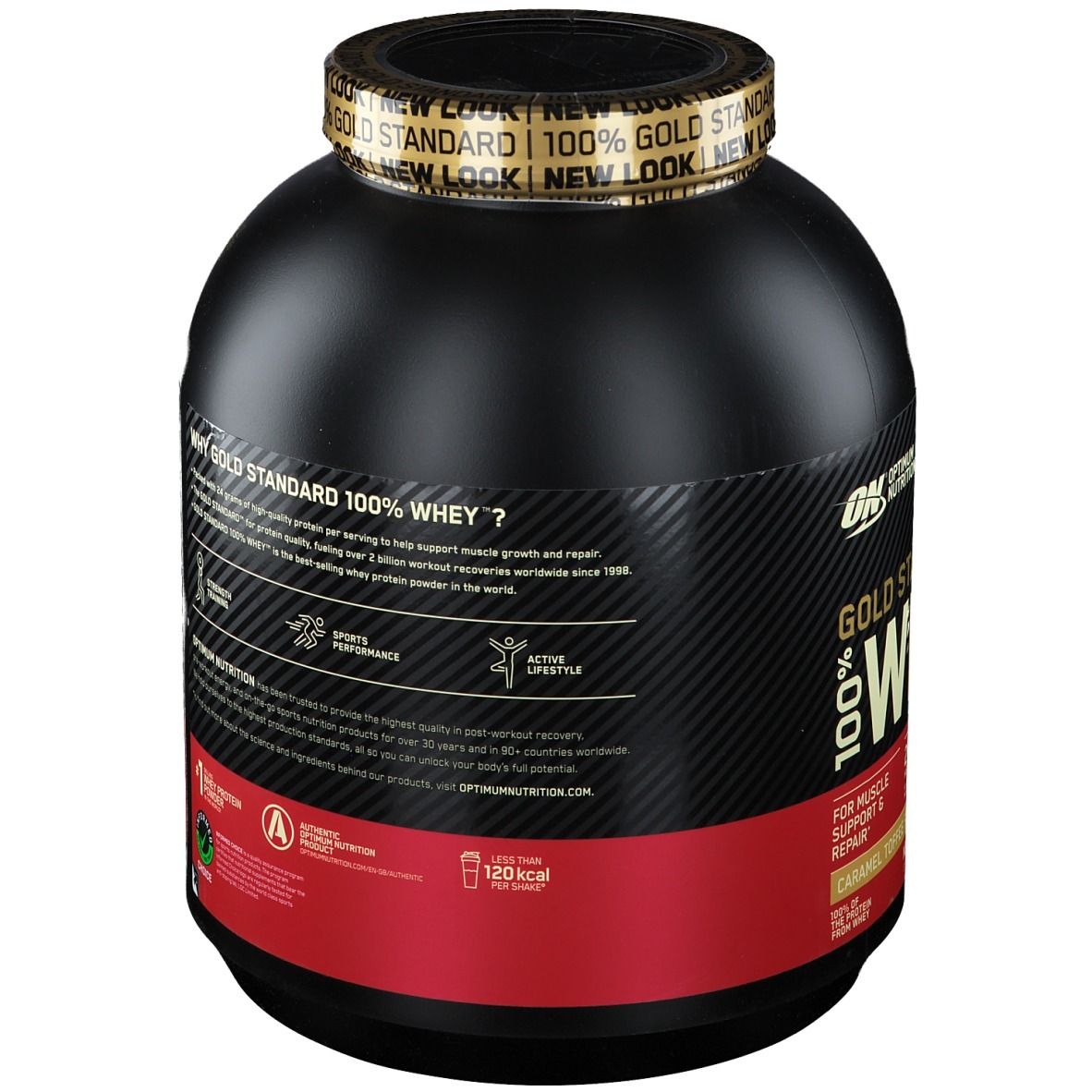 Optimum Nutrition 100% Whey Gold Standard Caramel Toffee Fudge