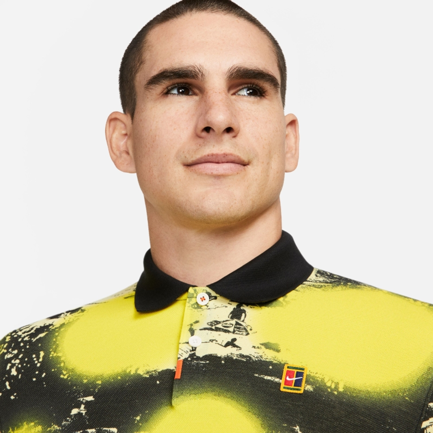 The Nike Heritage Slim Fit Printed Polo