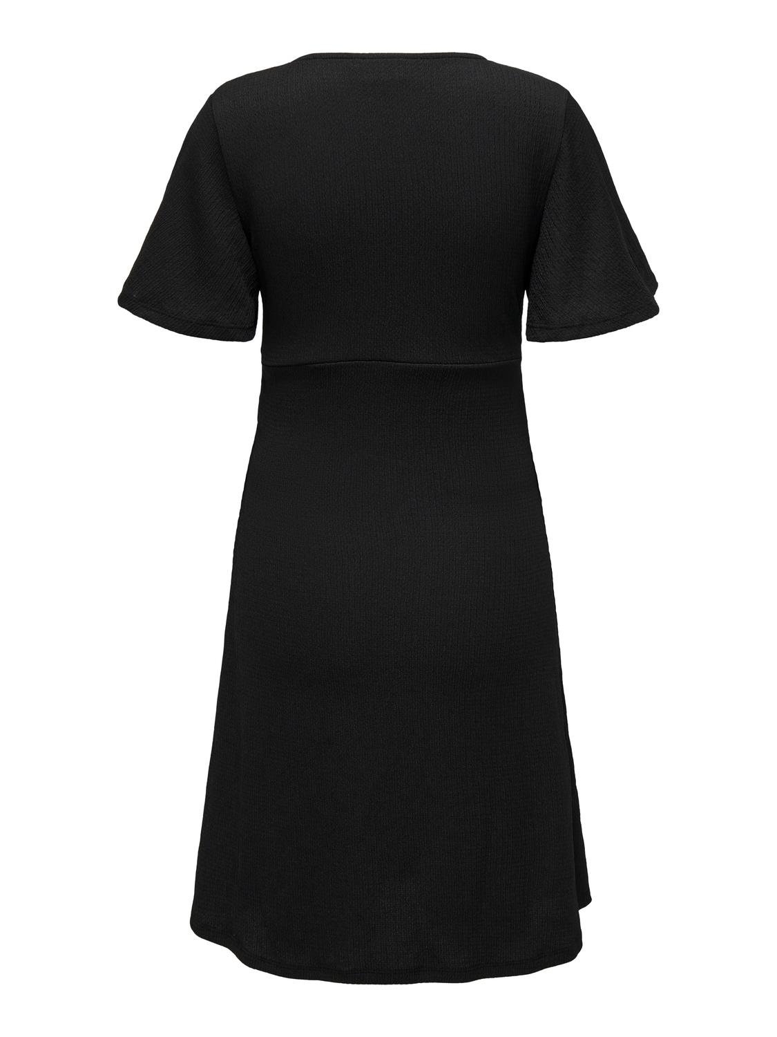OLMAMINI Kurzes Kleid Black