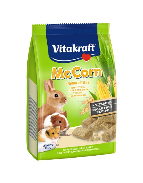 Vitakraft Mc Corn - Knaagdiersnack - Mais 50 g