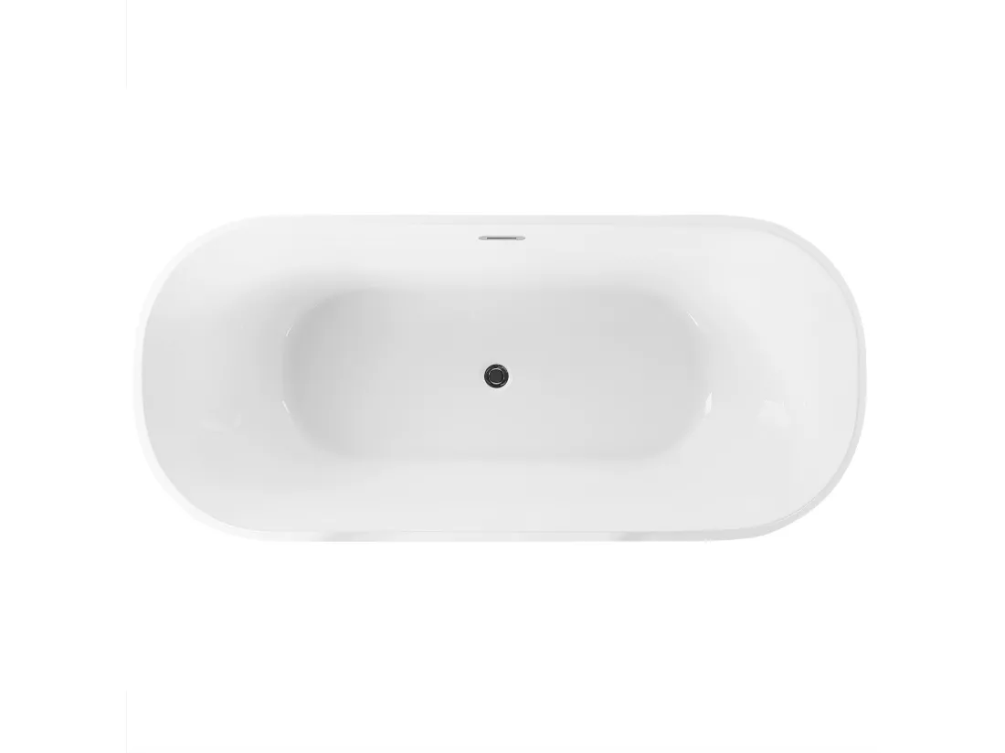 Baignoire îlot verte 170 x 77 cm TESORO