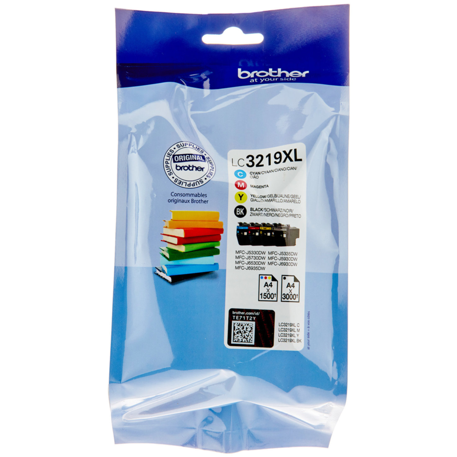 Brother Tintenpatrone Valuepack LC-3219XL CMYBK