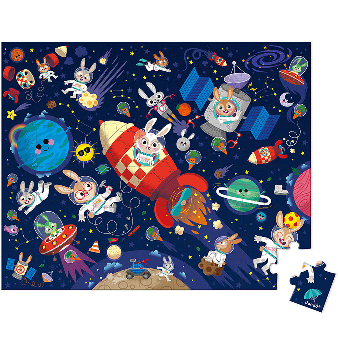 Janod puzzel raket - 54st