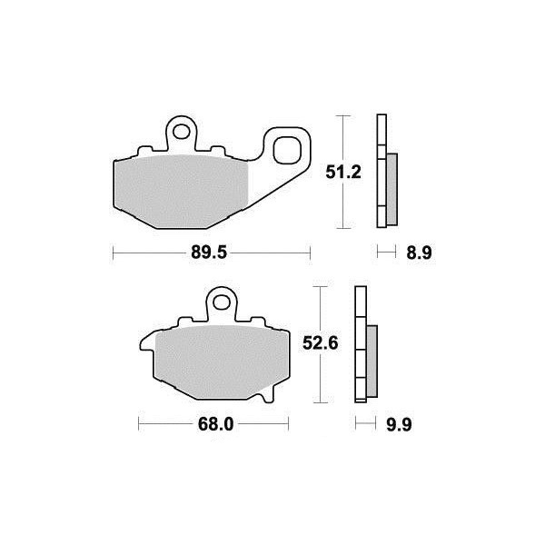 Sifam - Plaquettes de frein S1094N