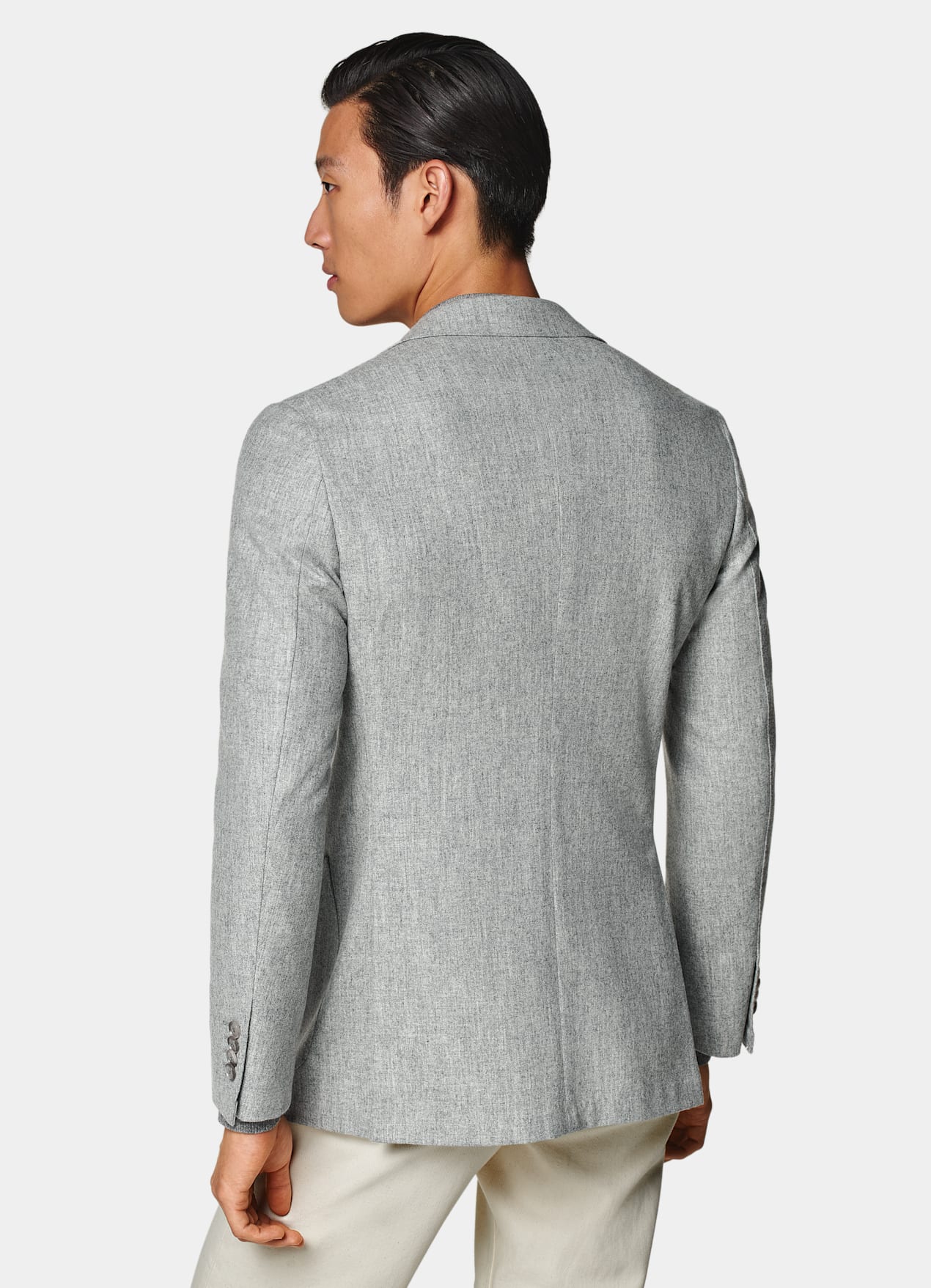 Blazer Havana coupe Tailored gris clair