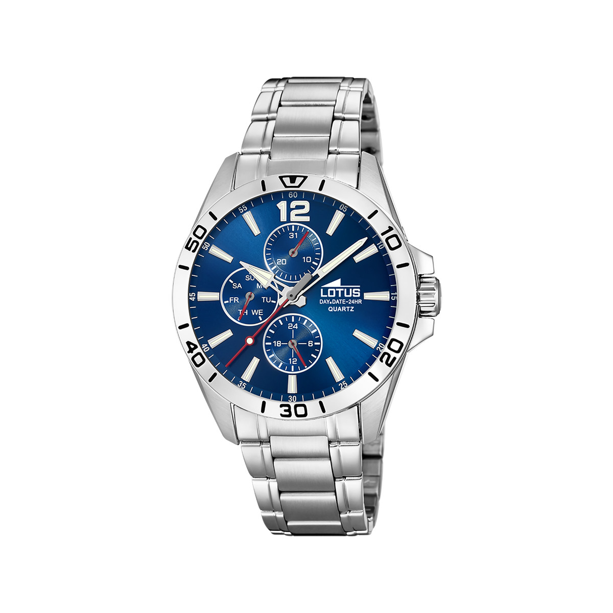 Montre Lotus homme acier multifonction
