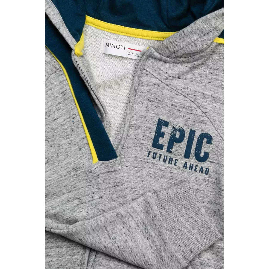 MINOTI Sweatjacke Epic Hellgrau
