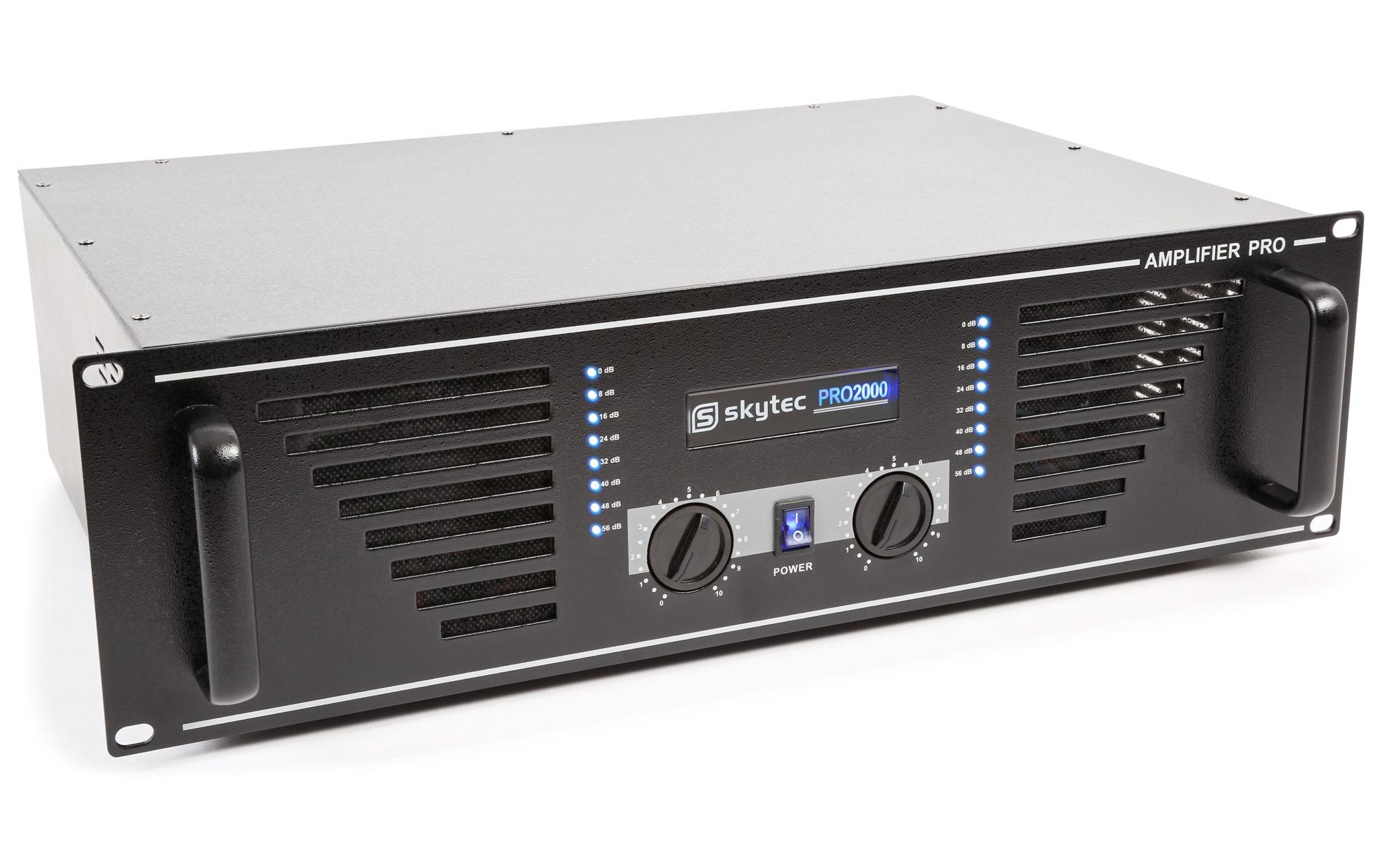 Endstufe SKY-2000B<br>2-Kanal Endstufe, 2x 1000 W