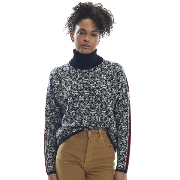Pull DALE OF NORWAY FIRDA F SWEATER BLACK OFF WHITE