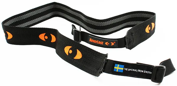 Never Lost Våpenreim Universal Black/Orange
