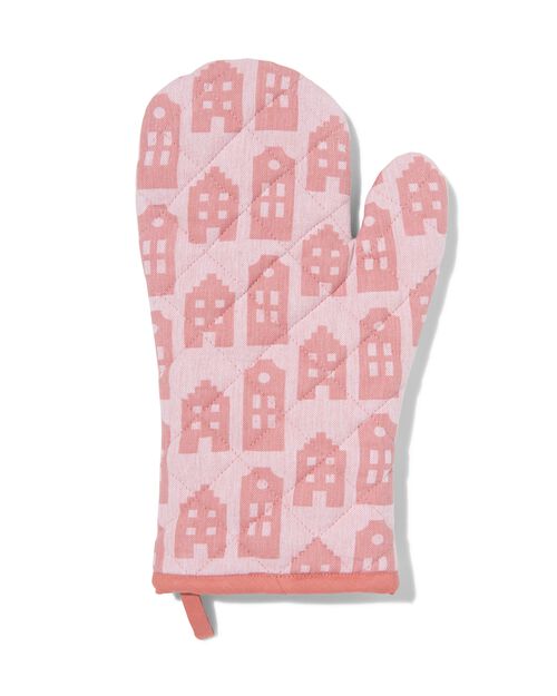 gant épais 32x20 rose maisons