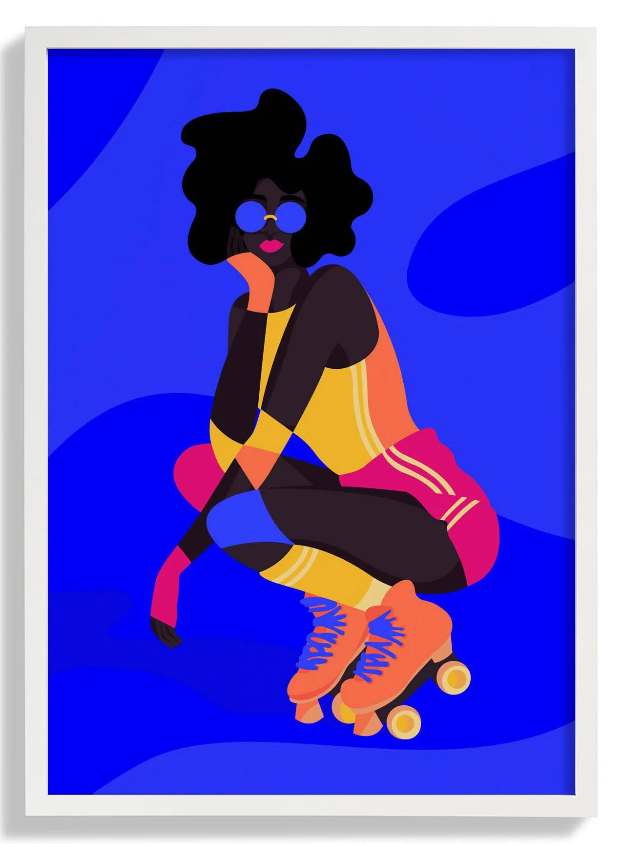 Roller Girl von Sofia Doudine