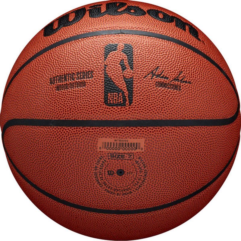 Wilson NBA Authentic In/Outdoor basketbal oranje