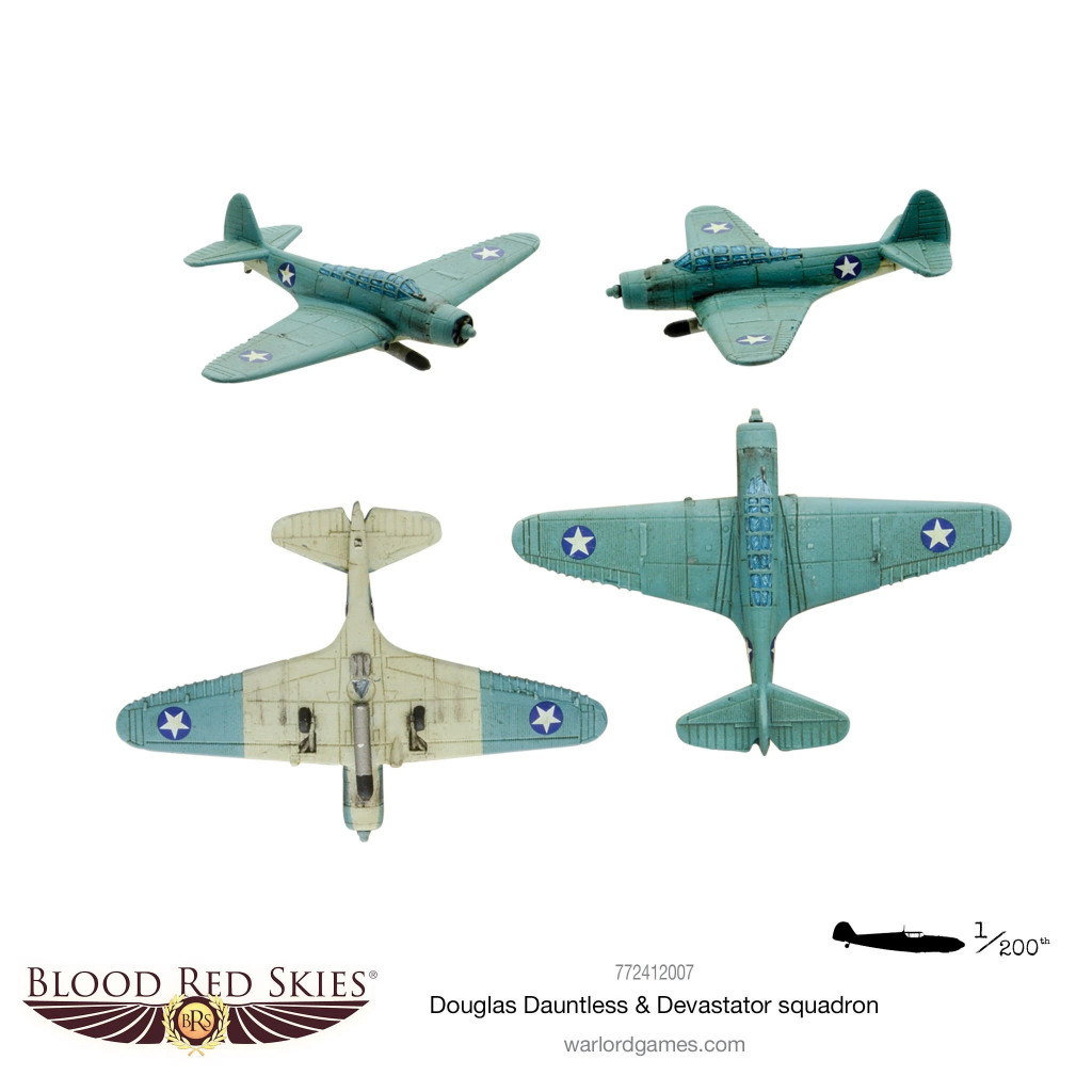 Blood Red Skies - Douglas Dauntless & Devastator Squadron