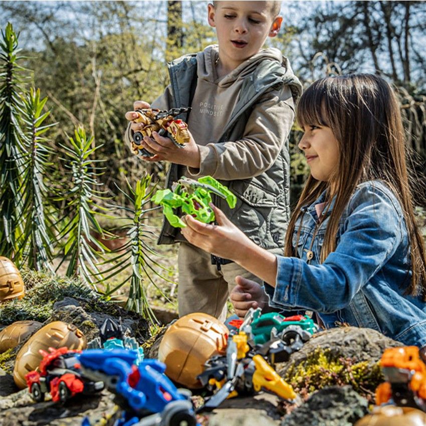 Switch & Go Dinos Surprise 8 modèles à collectionner - Ecru