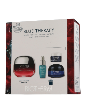 Biotherm Blue Therapy Set mit Red Algae Uplift Cream 50ml-5ml-15ml-7ml