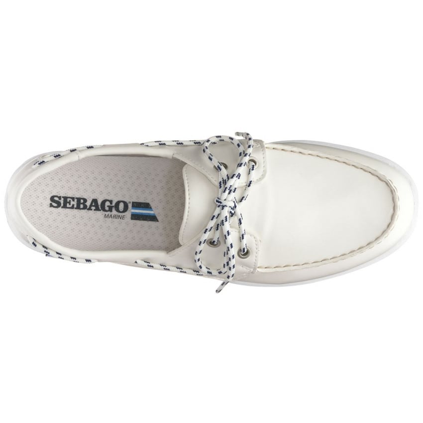 JACKMAN WHITE-CHAUSSURE BATEAU POUR HOMME WHITE