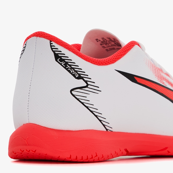 Puma Ultra Play It IC kinder zaalschoenen rood/wit