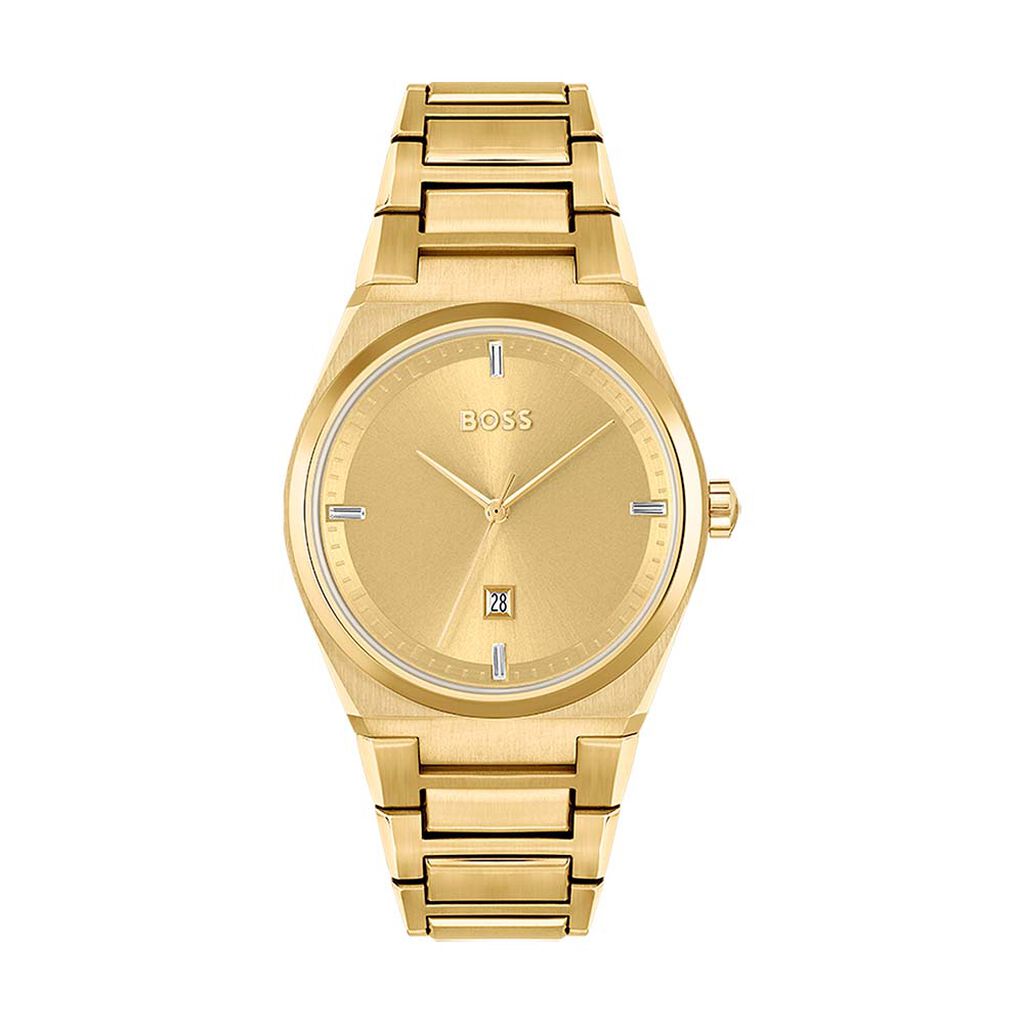 Montre Boss Steer Doré