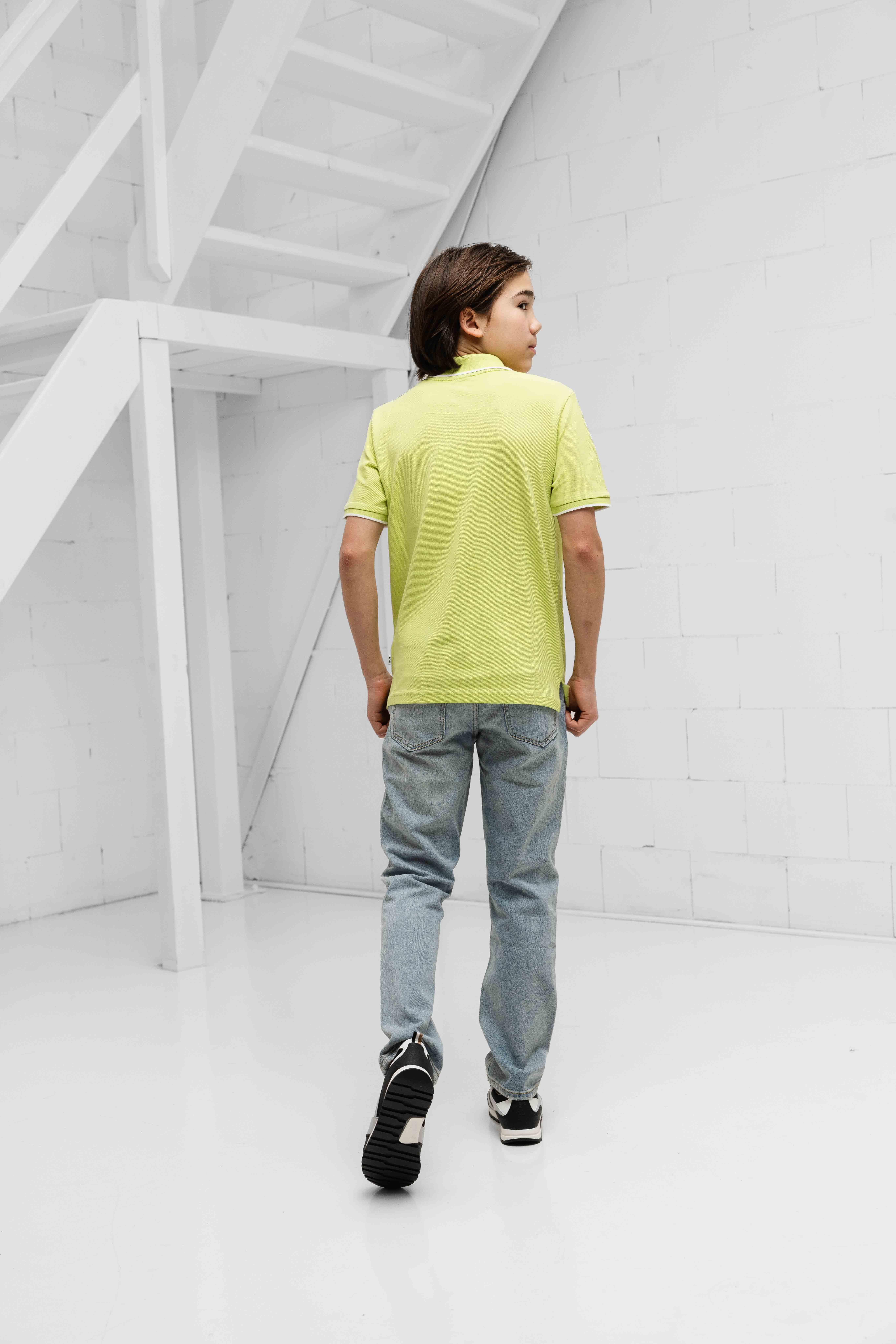 Hugo Boss Polo Kids Lichtgroen