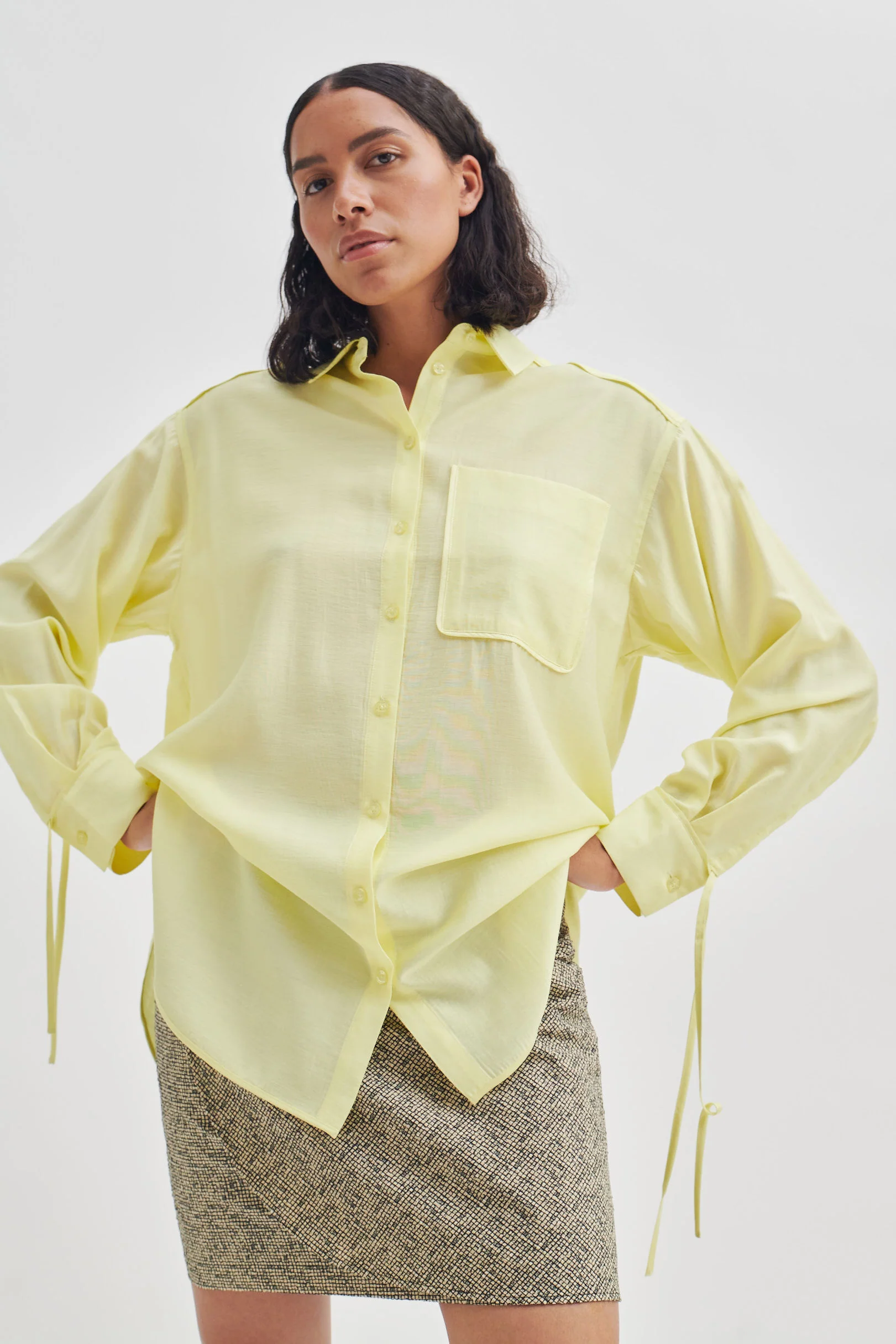 Second Female  Masman skjorte - Mellow Yellow