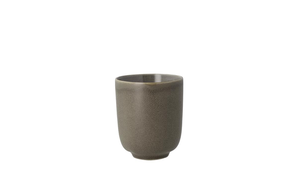 Kaffeebecher Shoku 330 ml, 6 Stück, BraunBecher-Set aus Steinzeug