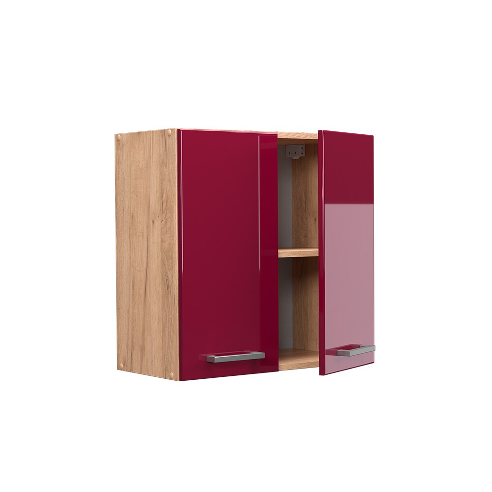 Vicco Hängeschrank Küchenschrank Küchenzeile R-Line 60 cm Goldkraft Bordeaux