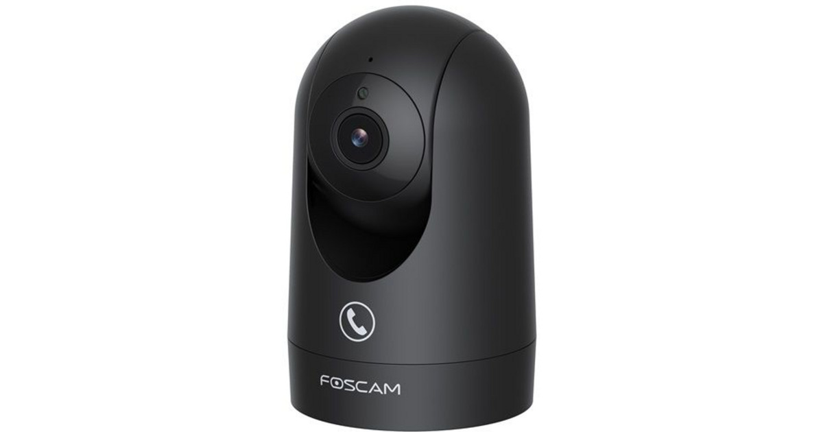 FoscamR8M Ultra HD, Dual-band WiFi 6 beveiligingscamera  (Zwart)
