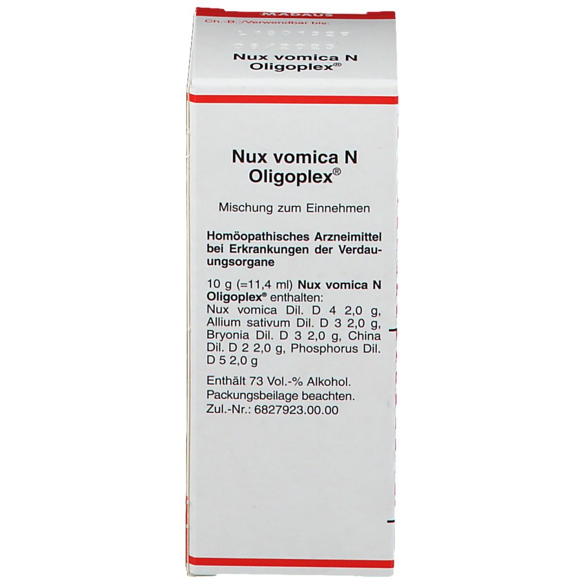 Nux Vomica N Oligoplex Liquid