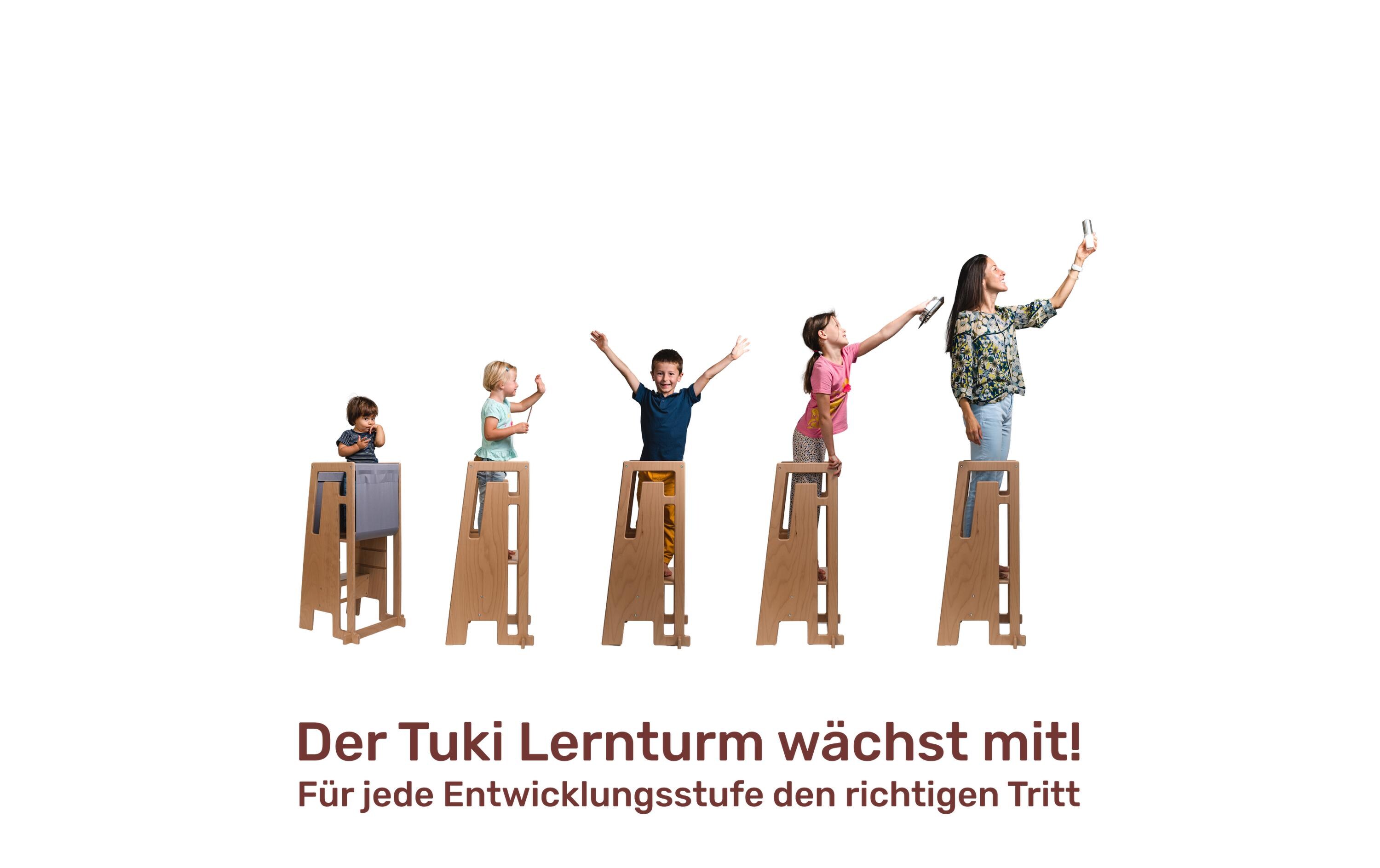Lernturm Nature<br>Praktischer Hochstuhl für Kleinkinder