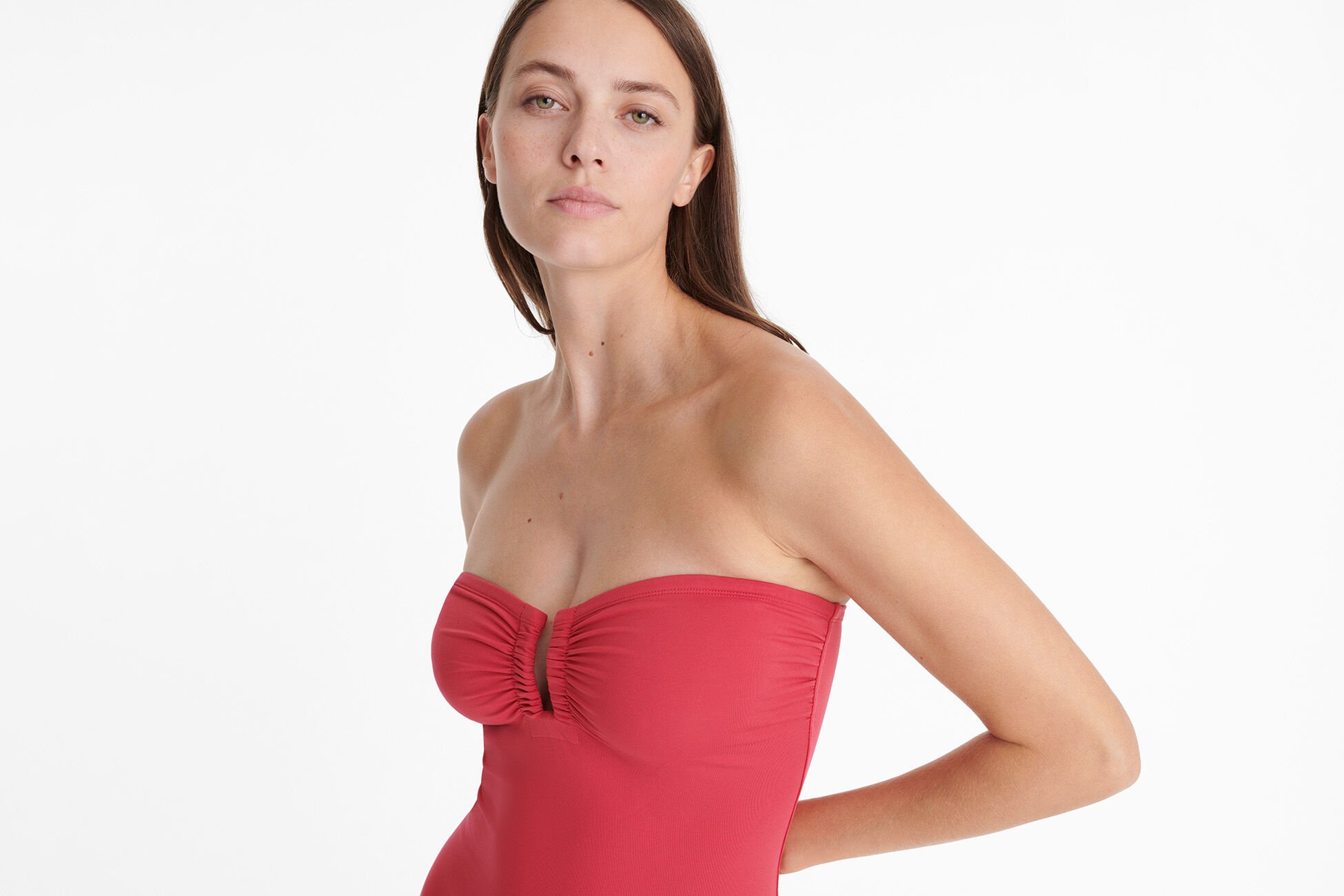Cassiopee Une-pièce bustier CORAIL E25