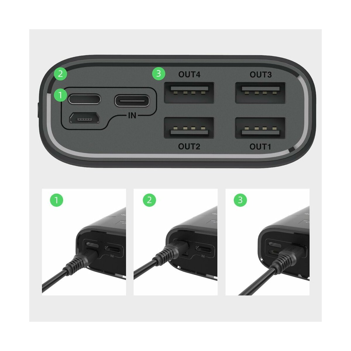 30.000mAh Powerbank Ersatzakku