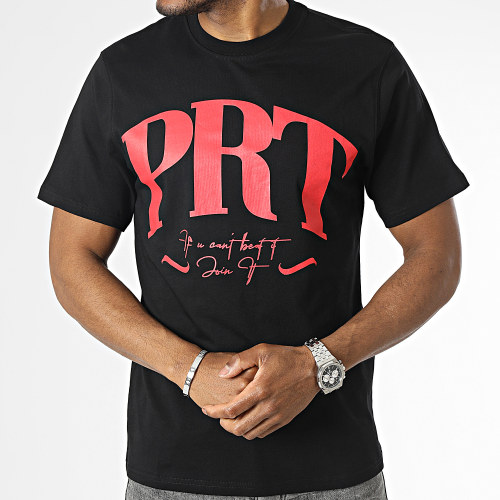 Tee Shirt Bay Noir Rouge