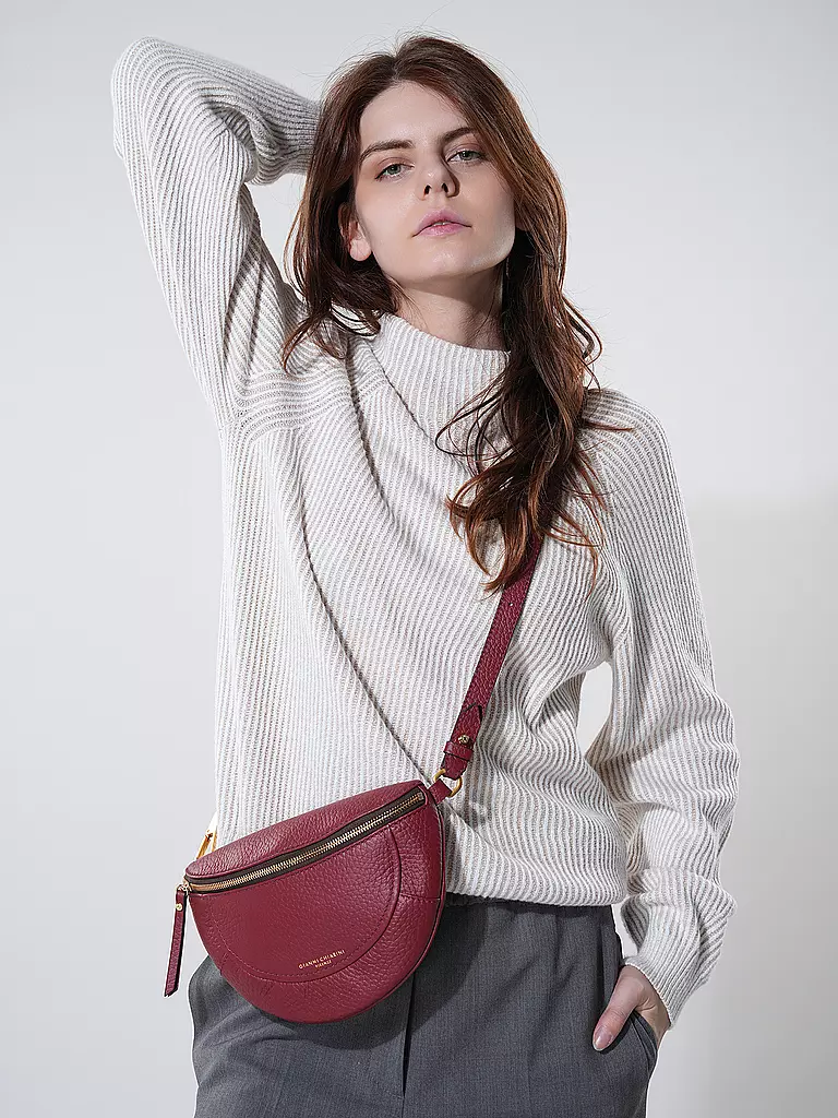 GIANNI CHIARINI Gürteltasche BROOKE dunkelrot