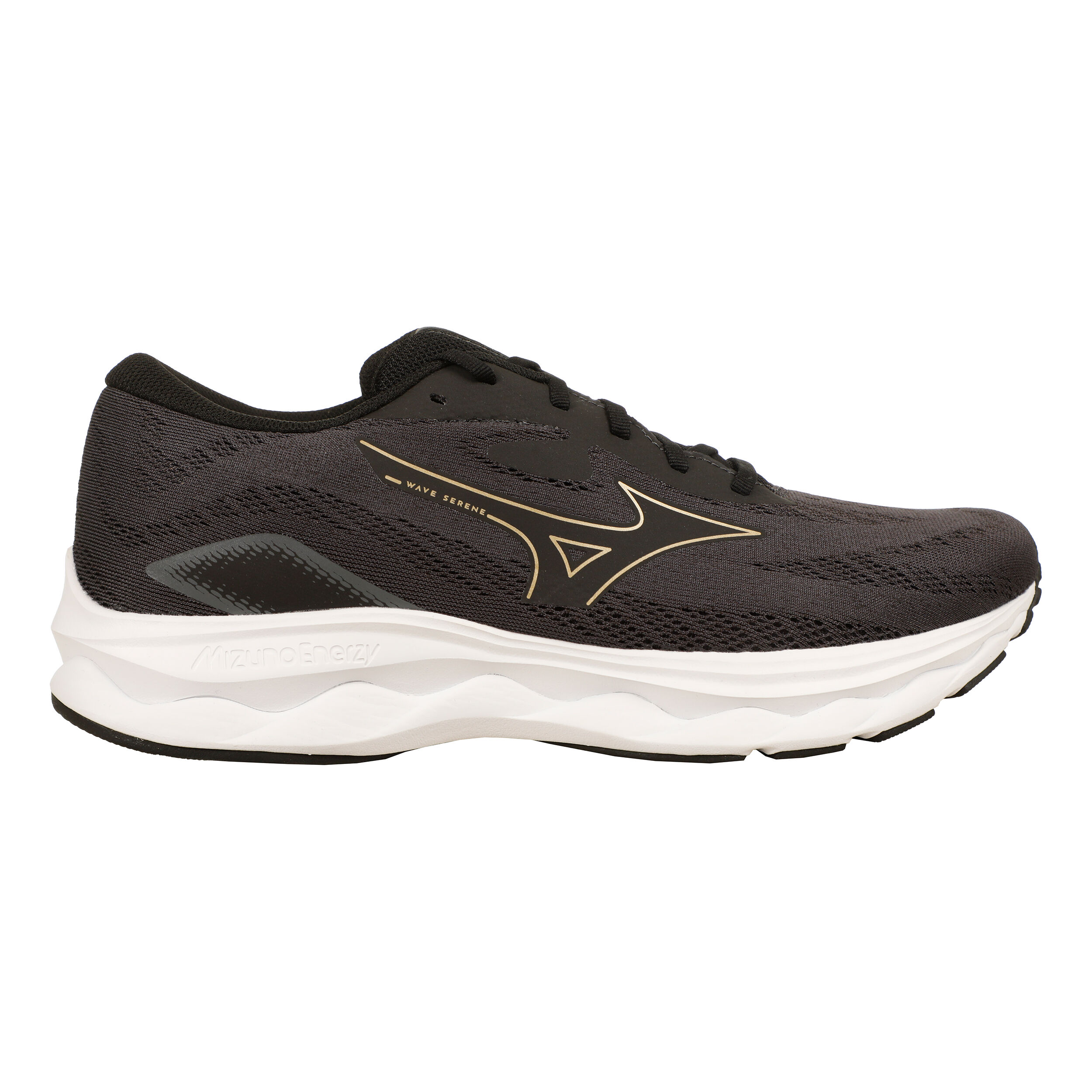 Mizuno Wave Serene Chaussure De Running Sans Stabilisateurs Hommes - Noir , Or