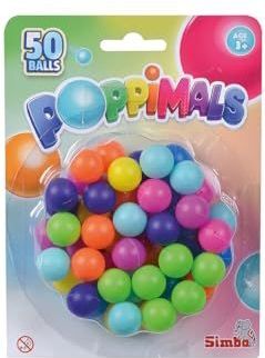 Poppimals Olifant balkanon navulverpakking, 50 ballen, vanaf 3 jaar