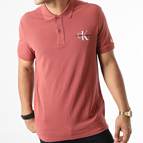 Polo Manches Courtes 0889 Rouge Brique