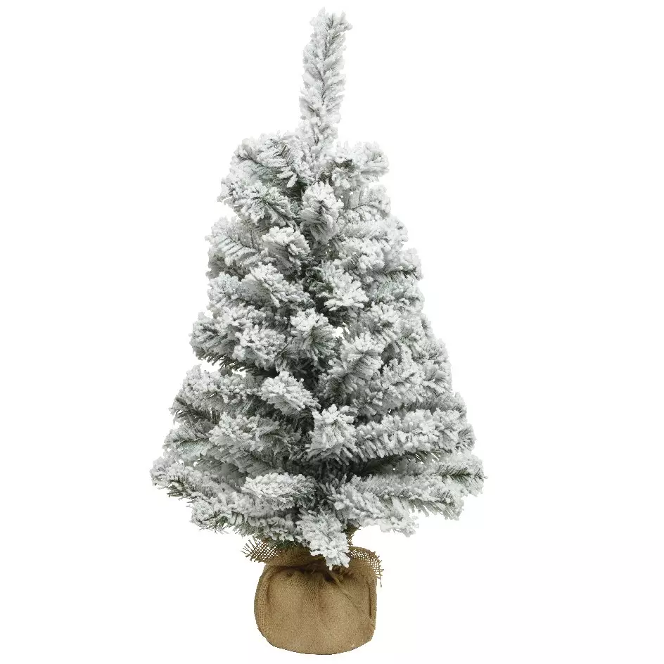 Sapin artificiel de table (H75 cm) Royal Vert enneigé